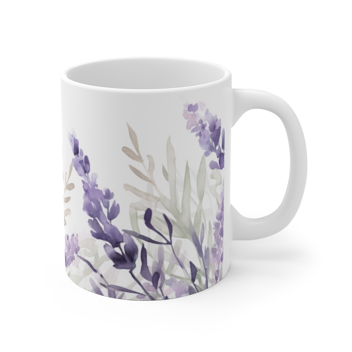 Aquarell Lavendel Tassen
