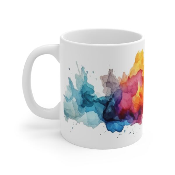 Design Tasse mit Aquarell-Design – Kunstvolle Kaffeetasse als Geschenk