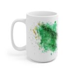 Italienflagge Aquarell Tasse – Becher für Italien-Liebhaber mit Nationalfarben-Design