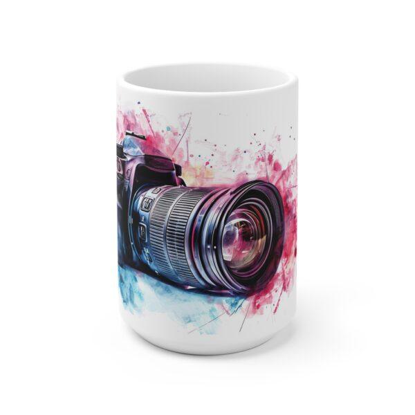 DSLR Kamera Aquarell Tasse – Becher für Fotografen und Kreativschaffende