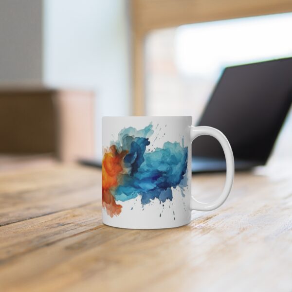 Design Tasse mit Aquarell-Design – Kunstvolle Kaffeetasse als Geschenk