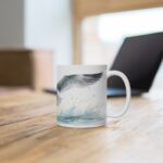 Fliegende Möwe Aquarell Tasse - Becher für Meer- und Vogelliebhaber