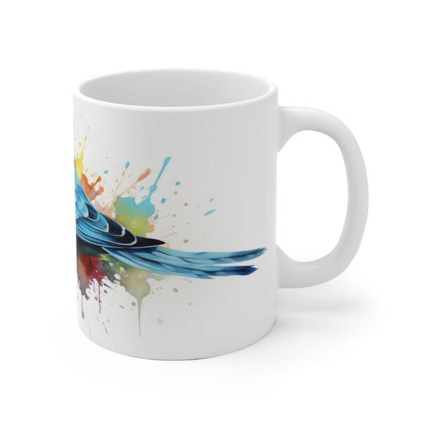 Wellensittich Tasse im Aquarell Design für Vogelliebhaber und Naturfreunde