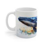 Aquarell Wal-Tasse - Kaffeetasse für Ozeanliebhaber