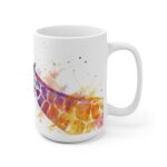 Aquarell Giraffe Keramik Tasse - Tierkunst für Ihr Zuhause