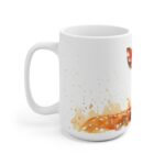 Aquarell Rehkitz Tasse - Keramiktasse für Naturfreunde, Mikrowellengeeignet