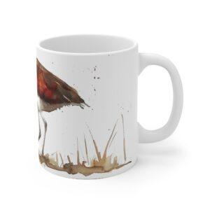 Jacana Vogel Aquarell Becher aus Keramik - Elegantes Design für jeden Anlass