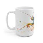 Gottesanbeterin Aquarell Tasse – Insekten-Design für Naturliebhaber