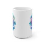 "Bedruckte Geschenk Tasse mit Aquarell Mandala Ornament - Kaffeetasse für jeden Anlass"