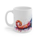 Aquarell Elch Tasse - Keramiktasse mit majestätischem Design, ideal für jeden Anlass