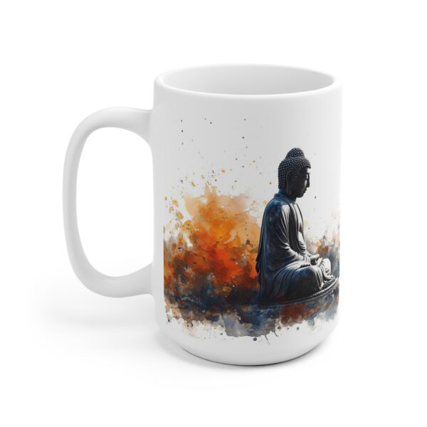 Betender Buddha Tasse – Spiritueller Becher für Achtsamkeit und Inspiration