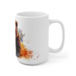 Bunte Aquarell Grizzly Bär Tasse aus Keramik – Perfekte Geschenkidee für Kaffee- und Teeliebhaber