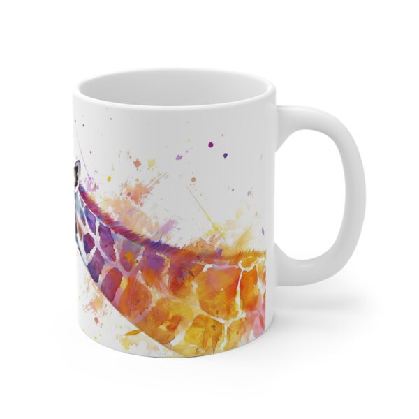 Aquarell Giraffe Keramik Tasse - Tierkunst für Ihr Zuhause