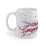 Aquarell Quallen Tasse - Unterwasserwelt Design für Kaffeeliebhaber