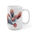 Tasse Aquarell Tannenzweig aus Keramik – Stilvolles Design für jeden Anlass