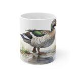 Aquarell Ente Tasse - Stilvoller Becher für Vogelliebhaber und Naturfreunde