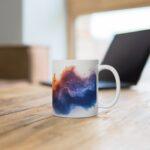 Galaxie-Motiv Kaffeetasse – Einzigartiges Geschenk für Weltraum- und Astronomie-Liebhaber