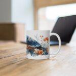 Aquarell Meeresschildkröte Tasse – Ozean Kaffeetasse für Tierliebhaber