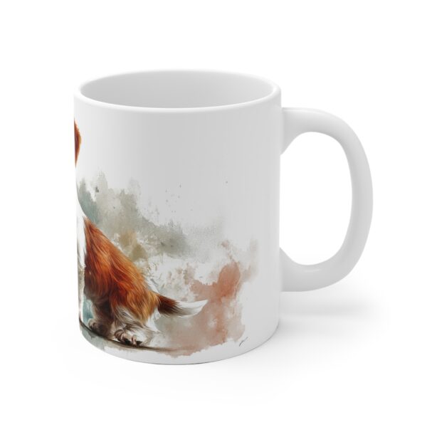 Jack Russell Terrier Keramiktasse mit Aquarell Design - Ideal für Hundeliebhaber