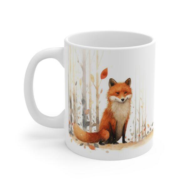 Aquarell Fuchs Kaffeetasse – Ideales Geschenk für Kinder und Familien