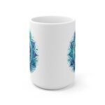 "Personalisierte Aquarell Mandala Tasse - Perfektes Geschenk für Kaffeeliebhaber"