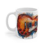 Les Paul Gitarre Sunburst Tasse – Stilvoller Becher für Gitarristen und Musikliebhaber