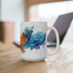 Design Tasse mit Aquarell-Design – Kunstvolle Kaffeetasse als Geschenk