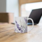 Lavendel Aquarell Tasse - Beruhigender Design Becher für Entspannung und Genuss