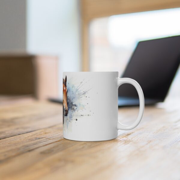 Kreative Aquarell Pferde Tasse – Perfektes Geschenk für Pferdefans