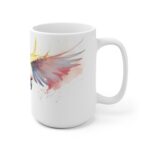 Kreative Kaffee Tasse mit Aquarell Kakadu – Ideales Geschenk für Vogelliebhaber