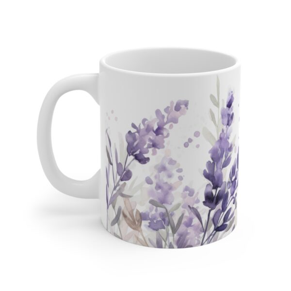 Lavendel Aquarell Tasse - Beruhigender Design Becher für Entspannung und Genuss