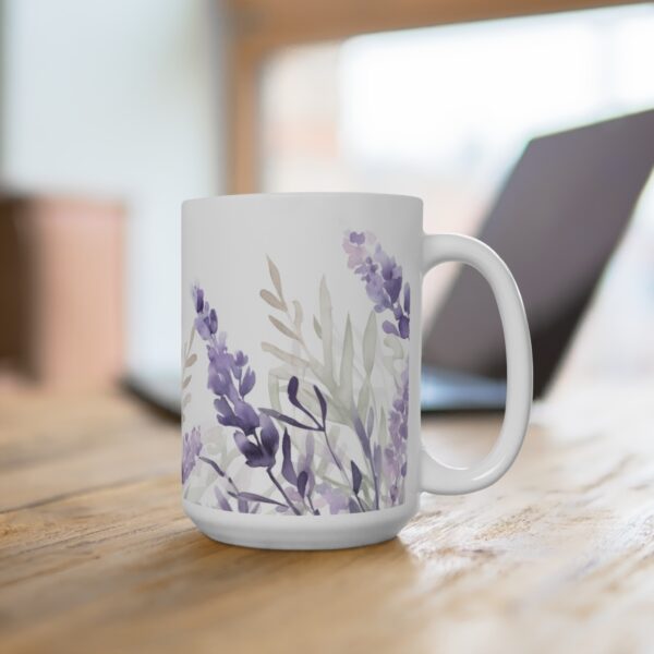 Lavendel Aquarell Tasse - Beruhigender Design Becher für Entspannung und Genuss