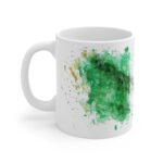 Italienflagge Aquarell Tasse – Becher für Italien-Liebhaber mit Nationalfarben-Design