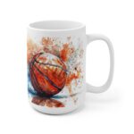 Basketball Aquarell Tasse - Stylischer Becher für Basketballfans und Sportliebhaber