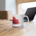 Herbst Ahorn Aquarell Keramik Becher - Ideal für kreative Genussmomente