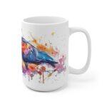 Ibis Vogel Aquarell Keramik Becher - Elegante Tasse für jeden Anlass