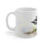 Aquarell Ente Tasse - Stilvoller Becher für Vogelliebhaber und Naturfreunde