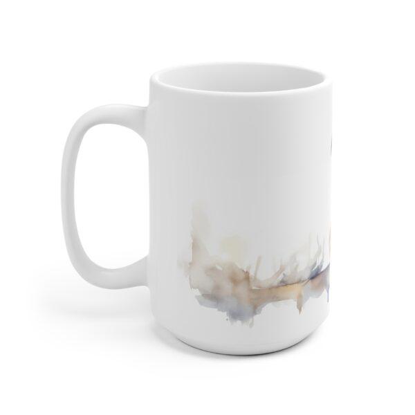 Steinbock Aquarell Tasse – Becher mit majestätischem Bergtier Design für Natur- und Wildtierliebhaber