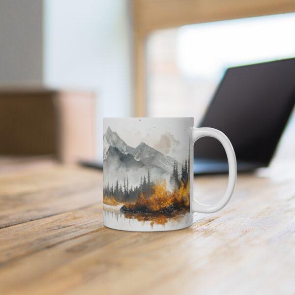 Aquarell Grizzlybär Tasse - Kaffeetasse für Natur- und Tierliebhaber