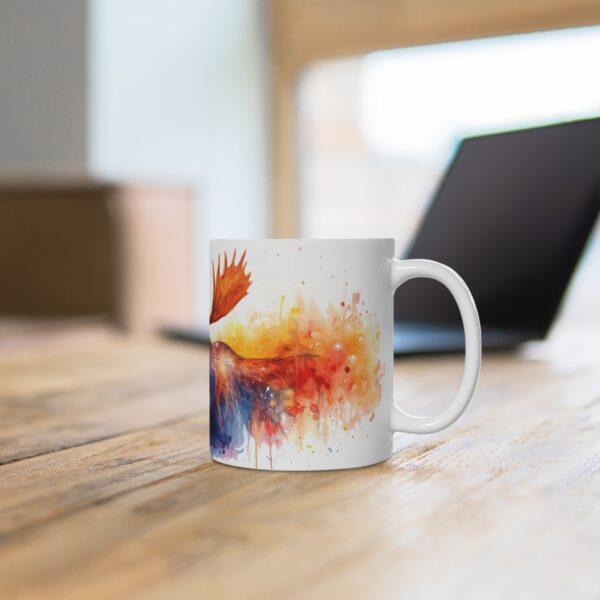 Aquarell Elch Tasse - Keramiktasse mit majestätischem Elchmotiv