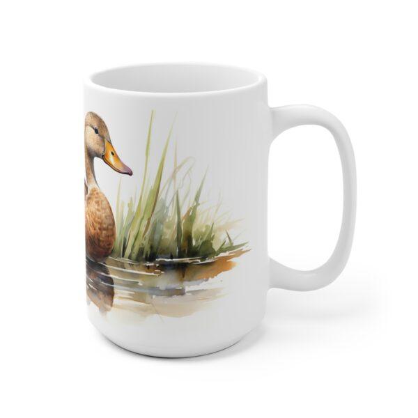 Enten Aquarell Tasse - Farbige Becher für Natur- und Vogelliebhaber