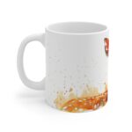 Aquarell Rehkitz Tasse - Keramiktasse für Naturfreunde, Mikrowellengeeignet