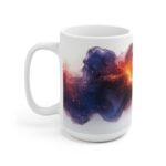 Galaxie-Motiv Kaffeetasse – Einzigartiges Geschenk für Weltraum- und Astronomie-Liebhaber