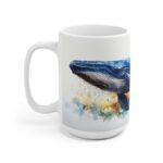 Aquarell Wal-Tasse - Kaffeetasse für Ozeanliebhaber