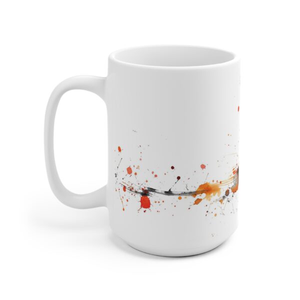 Aquarell Hahn Tasse aus Keramik - Stylisches Design für jeden Anlass