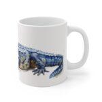 Krokodil Aquarell Tasse - Wildtier Design Becher für Tierliebhaber und Abenteurer