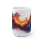 Galaxie-Motiv Kaffeetasse – Einzigartiges Geschenk für Weltraum- und Astronomie-Liebhaber