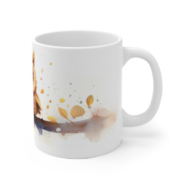 Eulen Aquarell Kinder-Tasse – Süßer Eulenbecher für kleine Naturfreunde