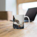 Aquarell Tasse mit Löwen-Motiv - Kaffeetasse für Tierliebhaber im Wildtier-Design