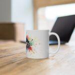 Marienkäfer Aquarell Tasse - Niedlicher Becher für Natur- und Gartenliebhaber